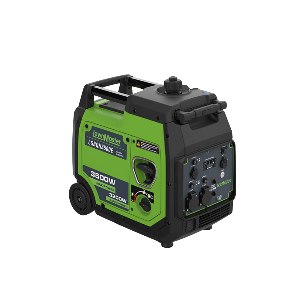 LawnMaster Inverter Generator Green Green inverter generator