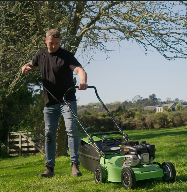 How to: Start your LawnMaster Mower first pull